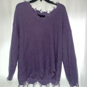 Purple Pullover